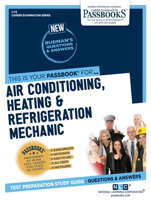 cover image of Air Conditioning, Heating and Refrigeration Mechanic